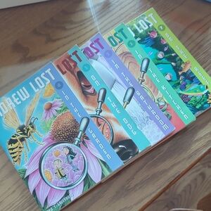 HTF set of 5 Andrew Lost books, great science chapter books for kids